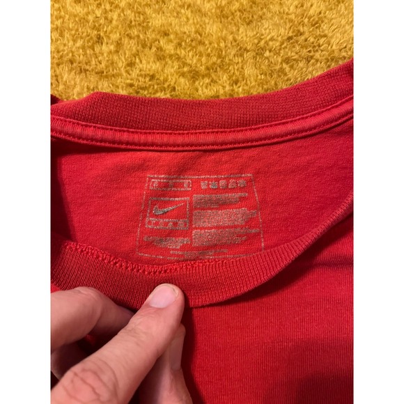 Nike Vntg Hawaii Tee Shirt Mens Red Hawaii Tee‎ Size M - Picture 3 of 6